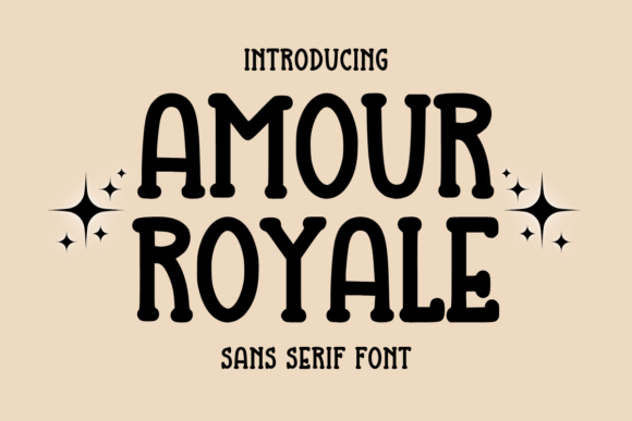 Amour Royale: A Playful Sans Serif for Modern Web Design