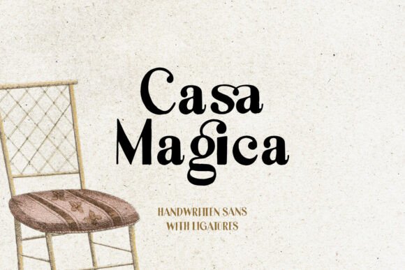 Casa Magica Font Review: A Cozy Handwritten Sans Serif for Brand Identity