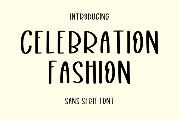 Celebration Fashion: The Typeface That Elevates Campaign Visuals