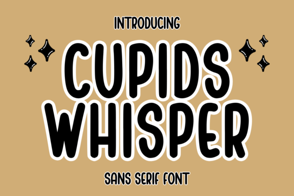 Cupids Whisper: A Playful Sans Serif for Modern Branding