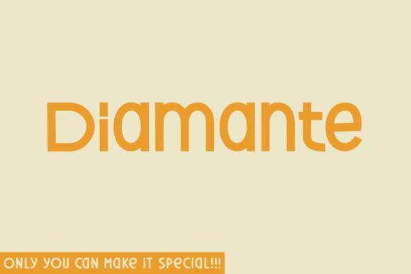Diamante: A Premium Display Typeface for Editorial Excellence