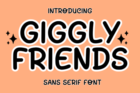 Giggly Friends: The Playful Typeface That Elevates Small Business Branding