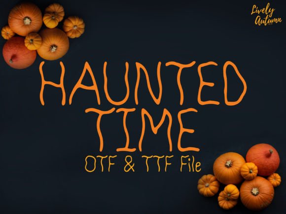 Haunted Time Typeface: A Shaky Handwritten Font Review