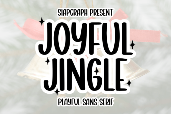 Joyful Jingle: The Playful Sans Serif Font for Festive Branding