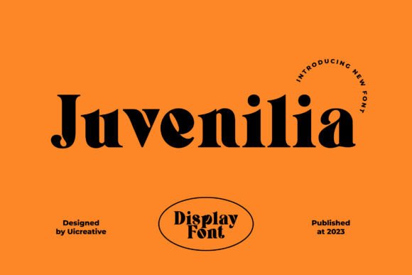Juvenilia: A Timeless Sans Serif for Modern Editorial Design