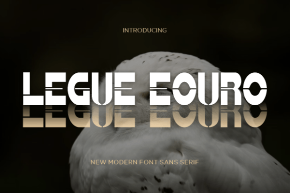 Legue Eouro: A Modern Sans Serif for Clean Digital Interfaces