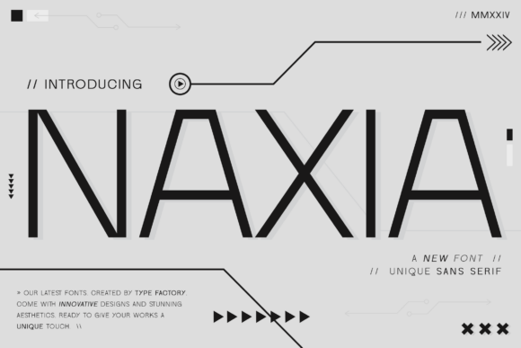Naxia Typeface Review: Elevating Digital Brand Identity