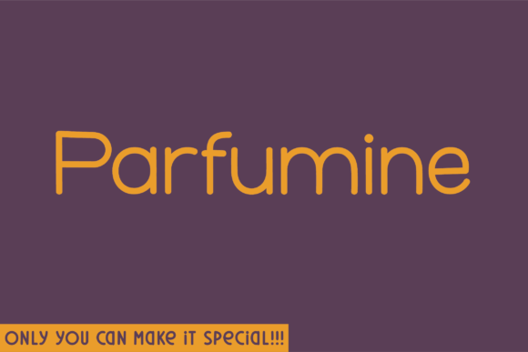 Parfumine: A Handwritten Sans Serif for Modern Editorial Design