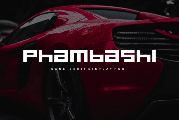 Phambashi: The Futuristic Sans Serif Font for Modern Brand Identity