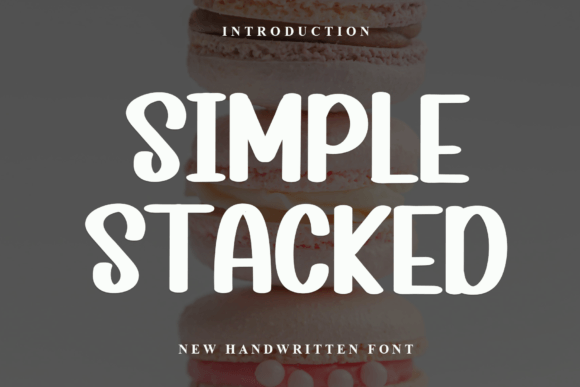 Simpel Stacked: A Charming Sans Serif for Warm Brand Identities