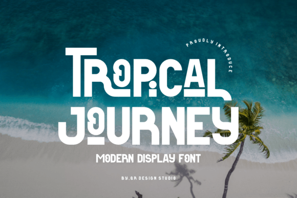 Tropical Journey: A Modern Sans Serif for Polished Brand Identity