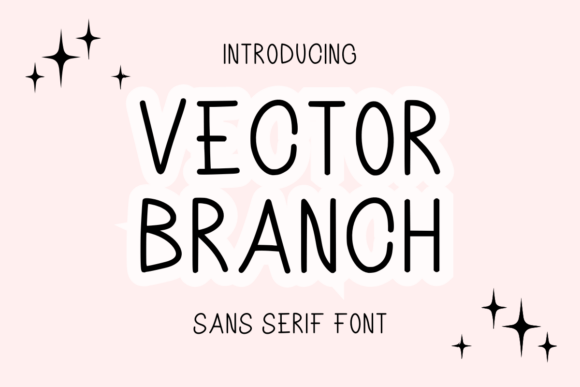 Vector Branch: A Joyful Sans Serif for Modern Brand Identity