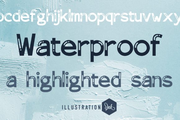 Waterproof Typeface Review: A Boxy Sans Serif for Bold Campaigns