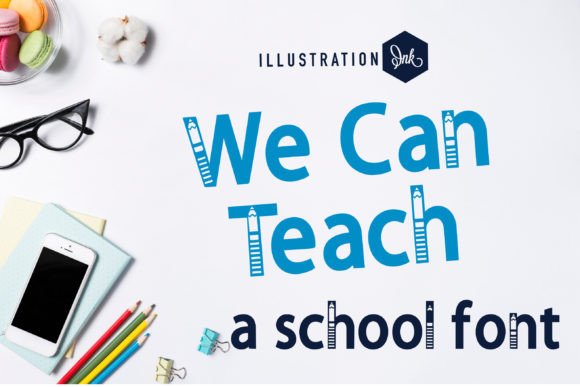 We Can Teach: A Hand-Crafted Sans Serif for Authentic Brand Identity