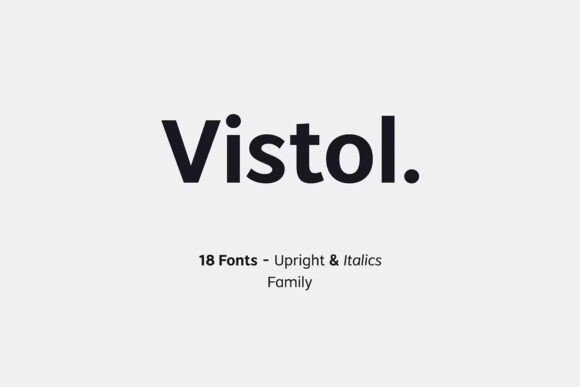 Why Vistol Is the Modern Sans Serif Font Your Small Business Needs