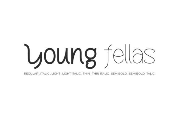 Young Fellas Typeface: Elevating Digital Brand Identity